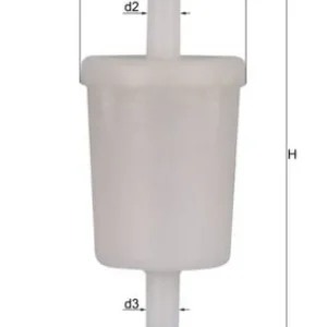 Sichere Zahlung MAHLE Kraftstofffilter KL 260 OF