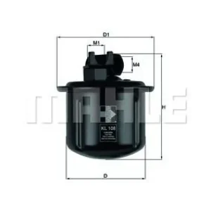 MAHLE Kraftstofffilter KL 108 Ausverkauf