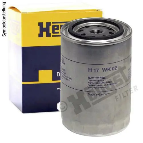 Schneller Versand HENGST FILTER Kraftstofffilter H17WK02