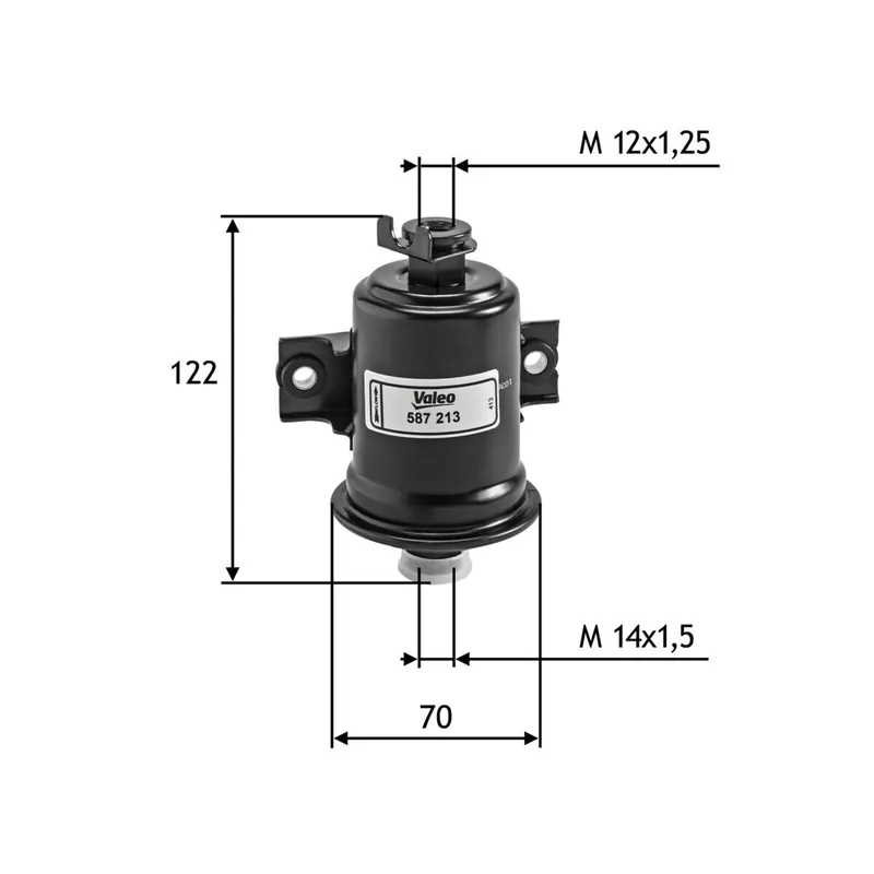 Must-Have VALEO Kraftstofffilter 587213