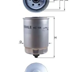 MAHLE Kraftstofffilter KC 104 Neue Ware