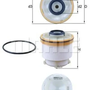 Heißes Angebot MAHLE Kraftstofffilter KX 586D
