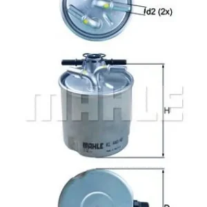 Jetzt Bestellen MAHLE Kraftstofffilter KL 440/40