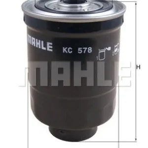 MAHLE Kraftstofffilter KC 578D Schnäppchen