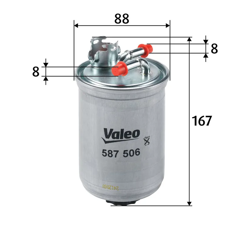 VALEO Kraftstofffilter 587506 Expressversand