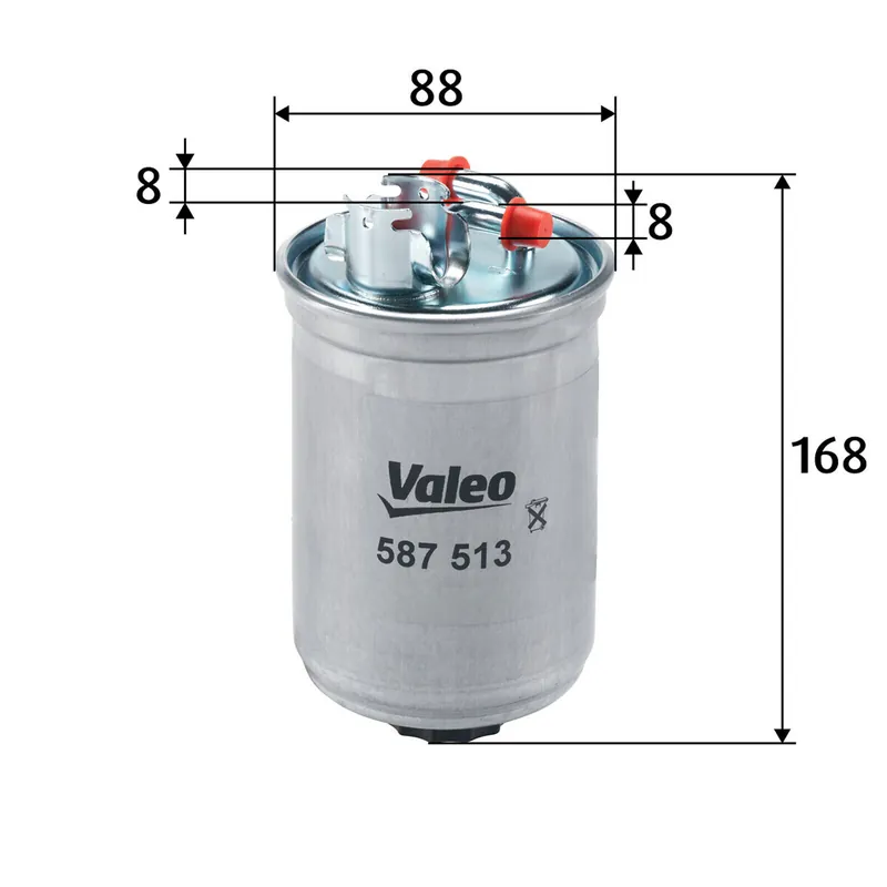 Neu VALEO Kraftstofffilter 587513
