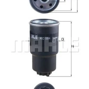 Top-Angebot MAHLE Kraftstofffilter KC 584