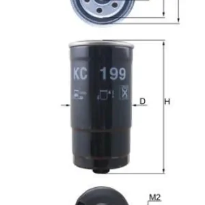 Günstig MAHLE Kraftstofffilter KC 199