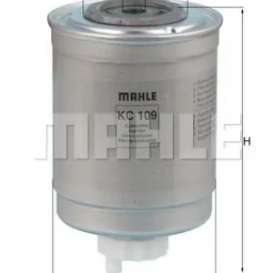 Sale MAHLE Kraftstofffilter KC 109