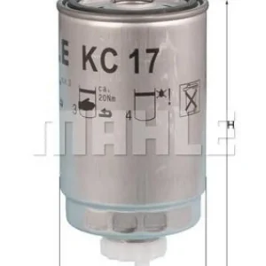 MAHLE Kraftstofffilter KC 17D Direkt Vom Hersteller
