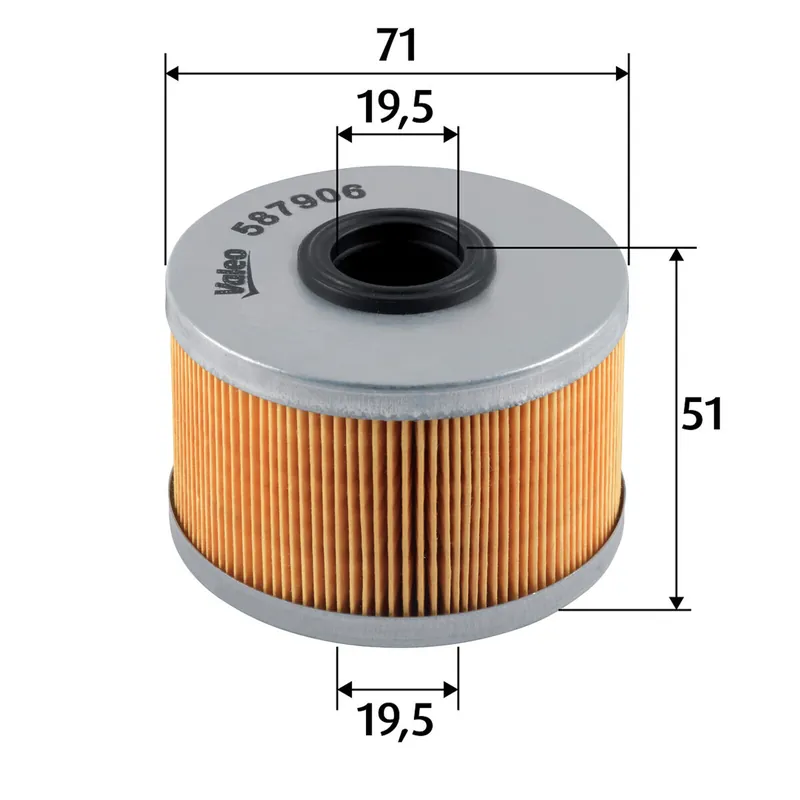 VALEO Kraftstofffilter 587906 Schneller Versand