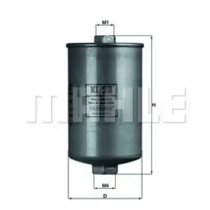 MAHLE Kraftstofffilter KL 28 Billig