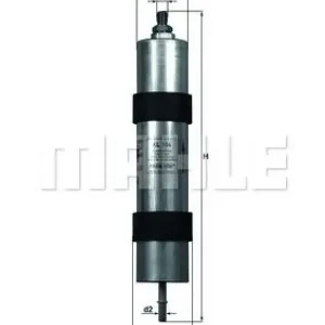 MAHLE Kraftstofffilter KL 104 Saisonangebot