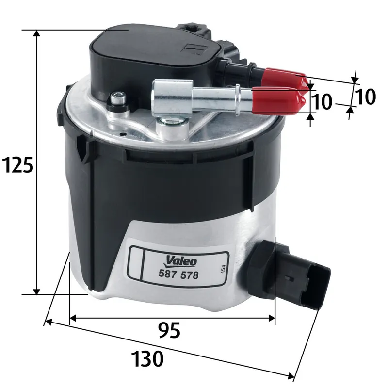 VALEO Kraftstofffilter 587578 Kostenloser Rückversand