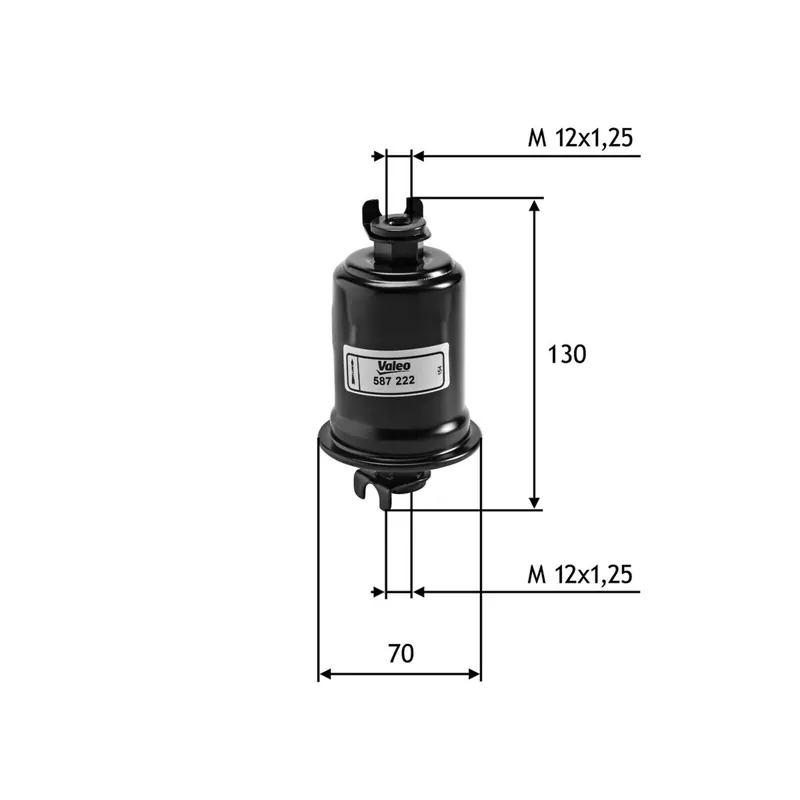 VALEO Kraftstofffilter 587222 Neu