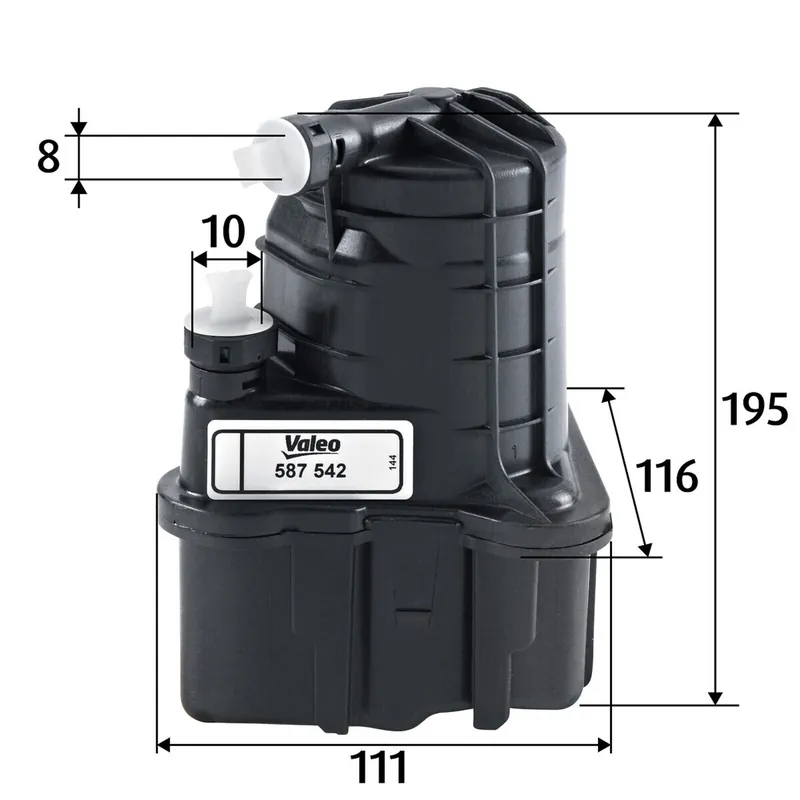 Letzte Chance VALEO Kraftstofffilter 587542