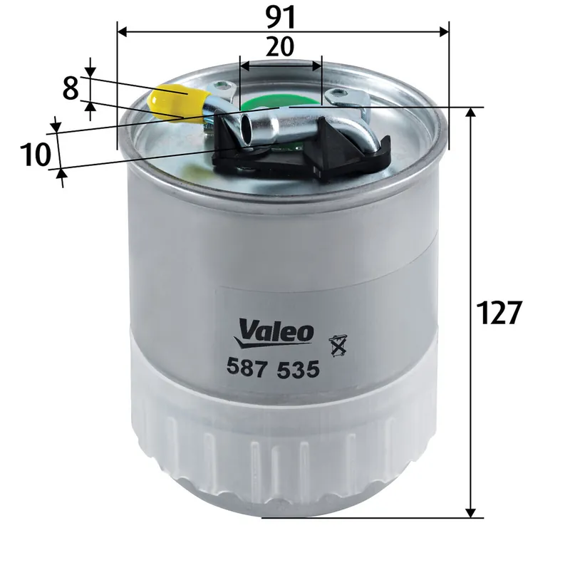 Expressversand VALEO Kraftstofffilter 587535