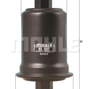 MAHLE Kraftstofffilter KL 522 Zertifiziert