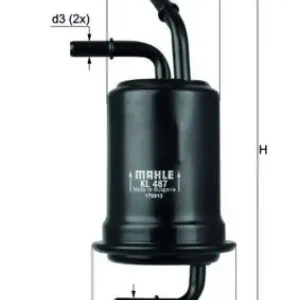 Preisknaller MAHLE Kraftstofffilter KL 487