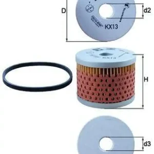 Finale Aktion MAHLE Kraftstofffilter KX 13D