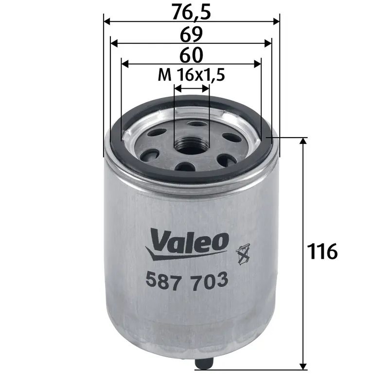 VALEO Kraftstofffilter 587703 Neuheit