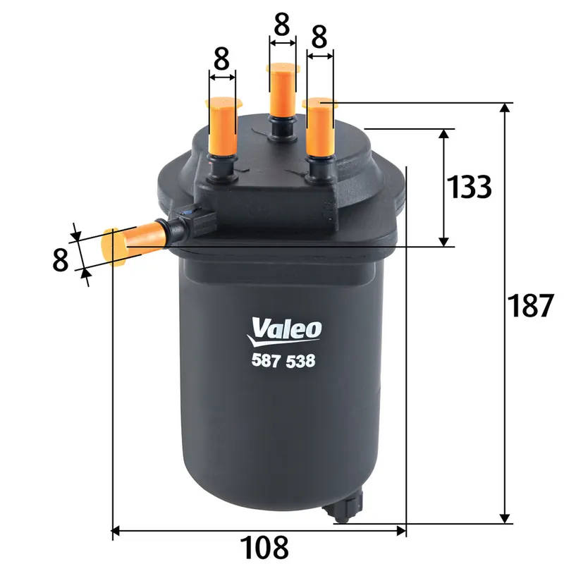 VALEO Kraftstofffilter 587538 Sonderaktion