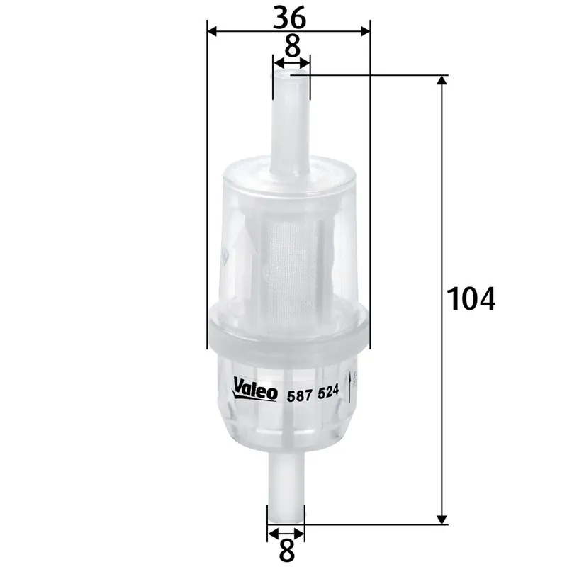 VALEO Kraftstofffilter 587524 Wochenendangebot