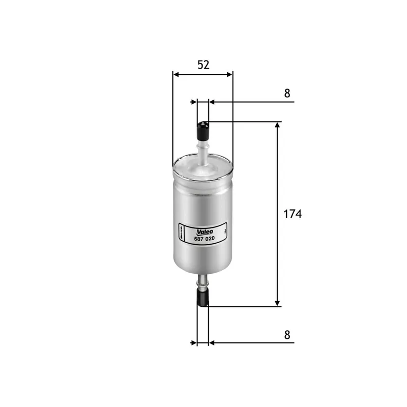 Neuheit VALEO Kraftstofffilter 587020