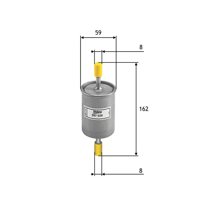 Bestseller VALEO Kraftstofffilter 587028
