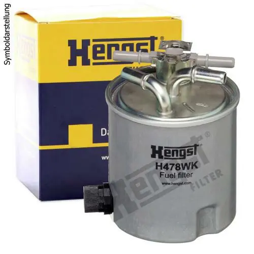 Neu HENGST FILTER Kraftstofffilter H478WK