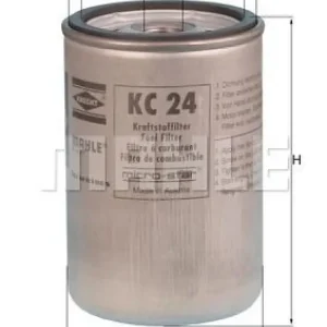 Neue Kollektion MAHLE Kraftstofffilter KC 24