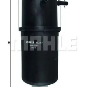 MAHLE Kraftstofffilter KL 787 Sonderangebot