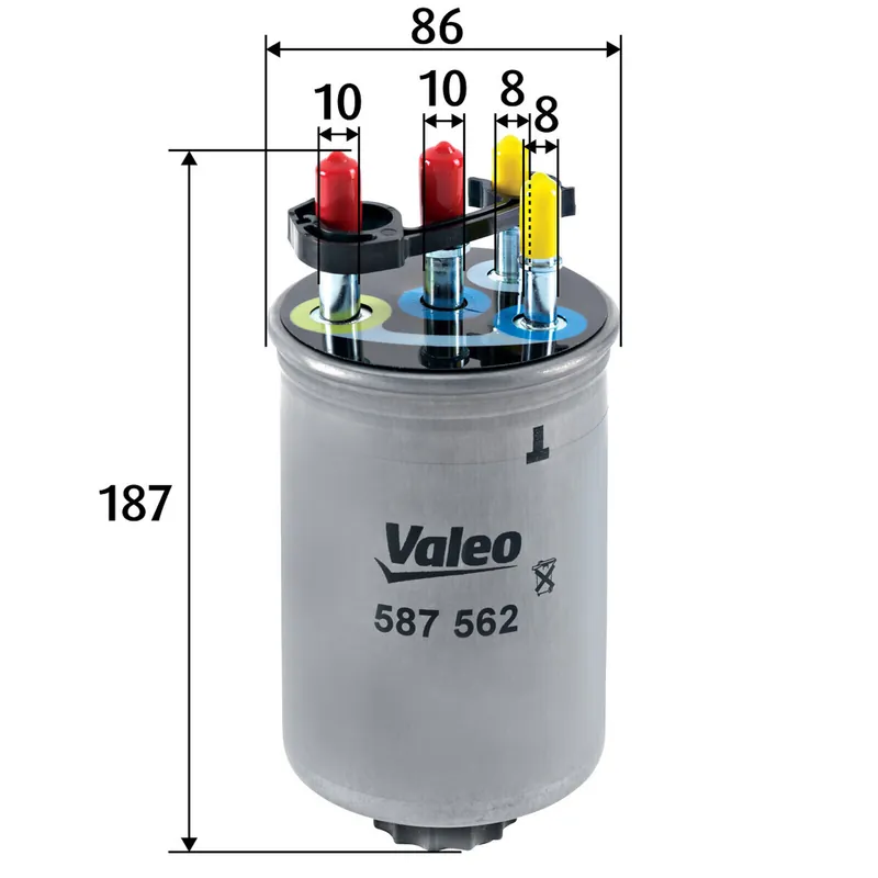 VALEO Kraftstofffilter 587562 Neuheit