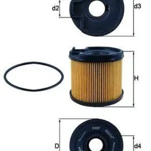 Sonderangebot MAHLE Kraftstofffilter KX 87D