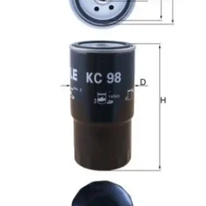 MAHLE Kraftstofffilter KC 98 Rabatt