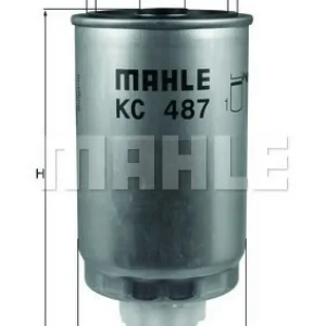 MAHLE ORIGINAL Kraftstofffilter KC 487 Gratis Versand