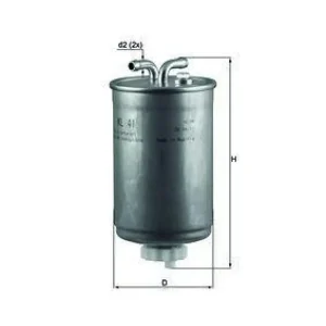 MAHLE Kraftstofffilter KL 41 Kostenloser Versand