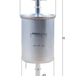 MAHLE Kraftstofffilter KL 470 Günstig