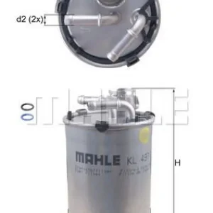 MAHLE Kraftstofffilter KL 497D Billig