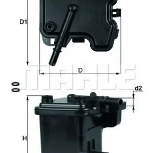 Letzte Chance MAHLE Kraftstofffilter KL 431D