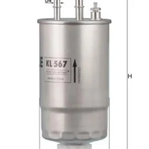 Must-Have MAHLE Kraftstofffilter KL 567