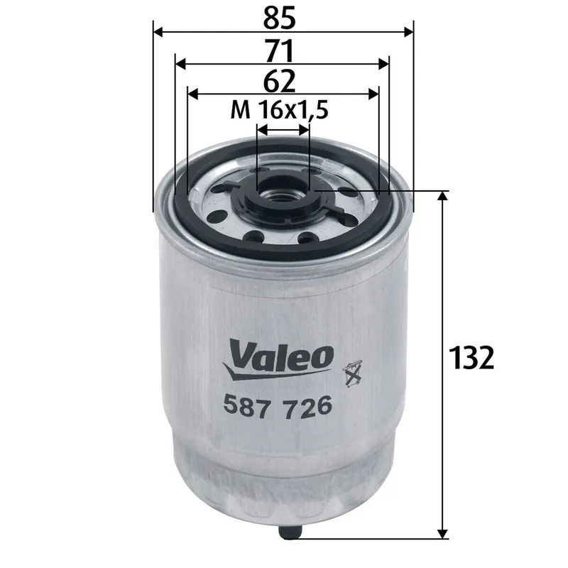Must-Have VALEO Kraftstofffilter 587726