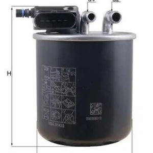 MAHLE ORIGINAL Kraftstofffilter KL 942 Preis Gesenkt