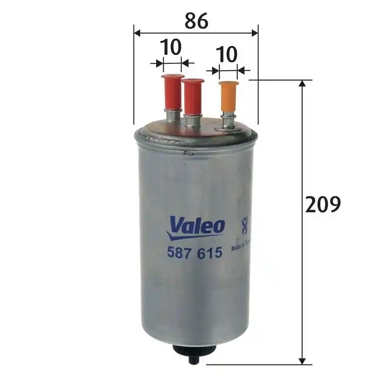 VALEO Kraftstofffilter 587615 Gratis Versand