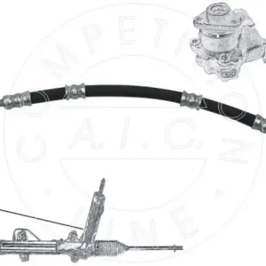 AIC Hydraulikschlauch, Lenkung AIC Premium Quality, Erstausrüsterqualität 57675 Super-Preis