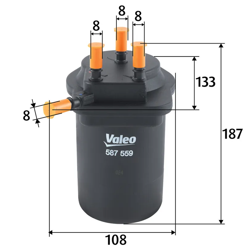 VALEO Kraftstofffilter 587559 Gratis Versand