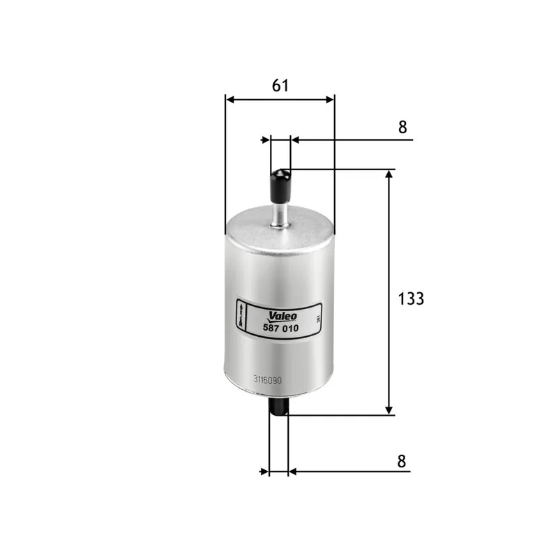 Finale Aktion VALEO Kraftstofffilter 587010