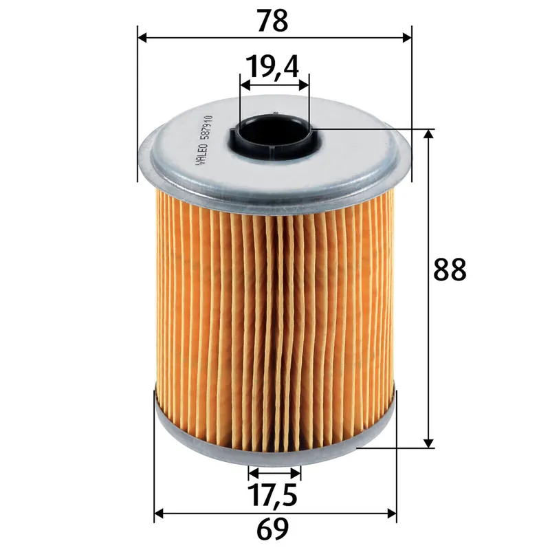 VALEO Kraftstofffilter 587910 Abverkauf