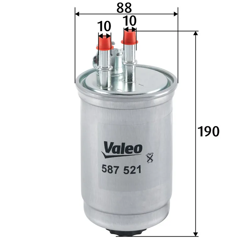 Jetzt Kaufen VALEO Kraftstofffilter 587521
