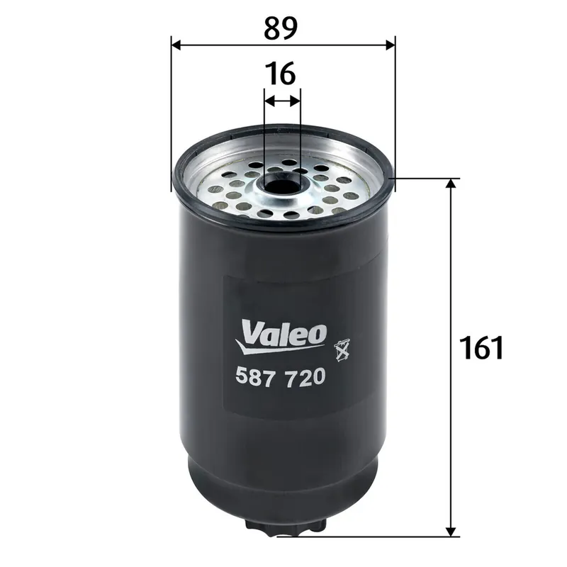 VALEO Kraftstofffilter 587720 Geprüft
